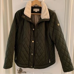 Michael Kors Green quilted jacket